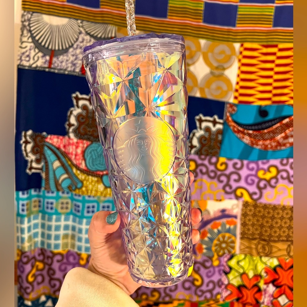 NEW Starbucks 2023 Holiday ‘Prism Dichroic’ Iridescent Unicorn Venti Tumbler